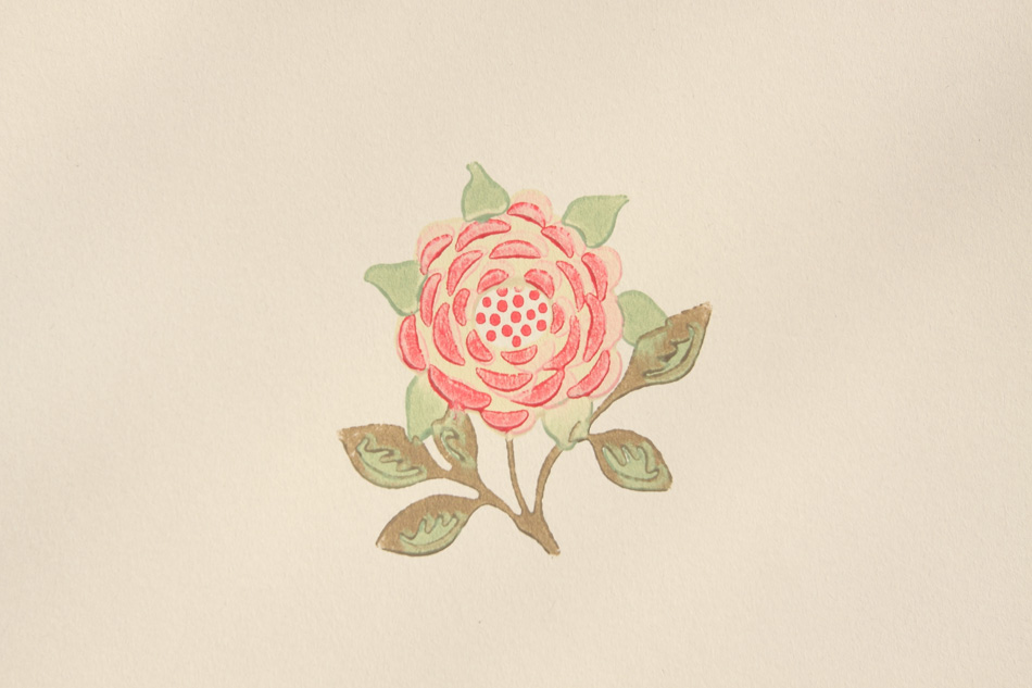 モリスMorris & Co. ケンティッシュローズW"Kentish Rose" WM8560/1