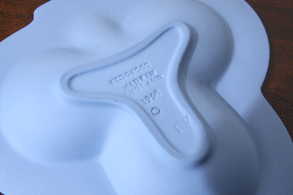 ウェッジウッドWedgewood ヴィンテージ“ジャスパー” リーフシェイプディッシュ
