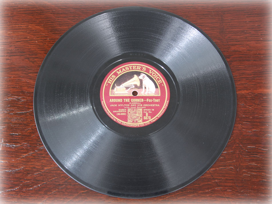 SPレコード盤　10インチ25cm　29　～AROUND THE CORNER～
