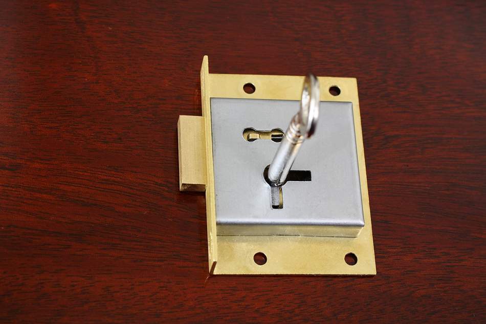 真鍮製チルロック キーセット19　63×48