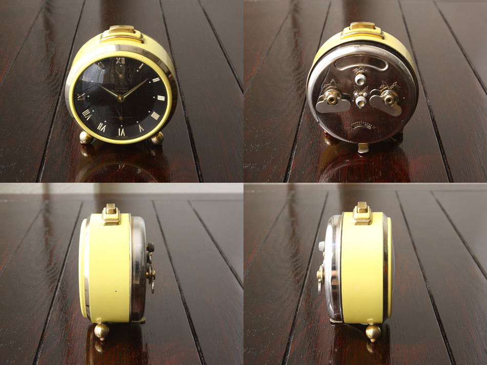 JUNGHANS TRIVOX SILENTIC ユンハンス 目覚し時計　現状品 ドイツ製 JUNGHANS ユンハンス 手巻き 目覚まし時計 TRIVOX