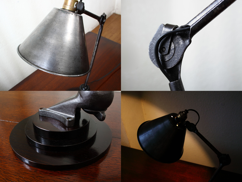 グラGRAS Lamp N°202 アンティーク デスクランプ｜アンティーク家具