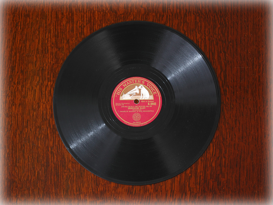 SPレコード盤 10インチ25cm ～CHARLIE BARNET & HIS ORCHESTRA 