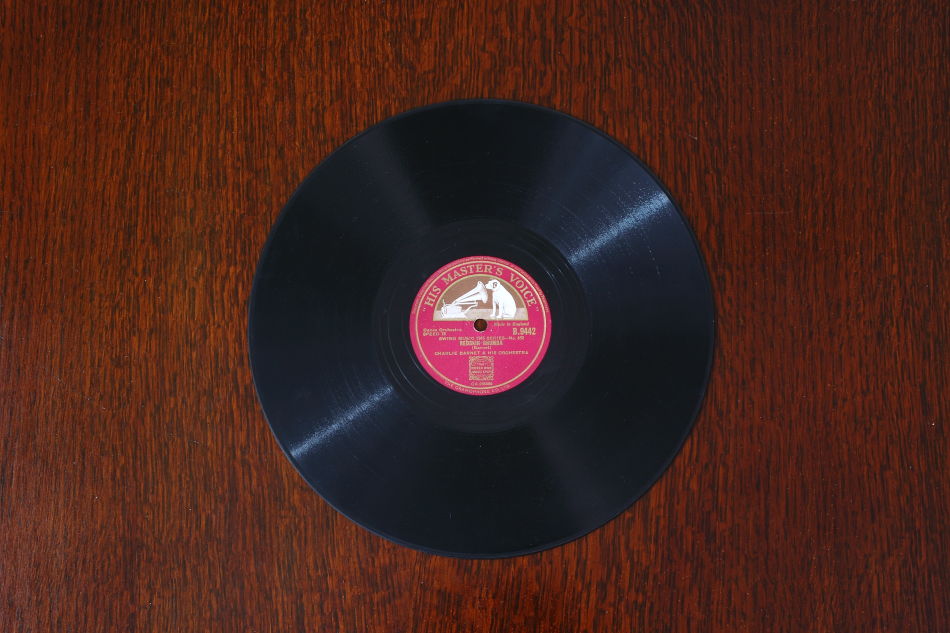 SPレコード盤　10インチ25cm ～CHARLIE BARNET & HIS ORCHESTRA～