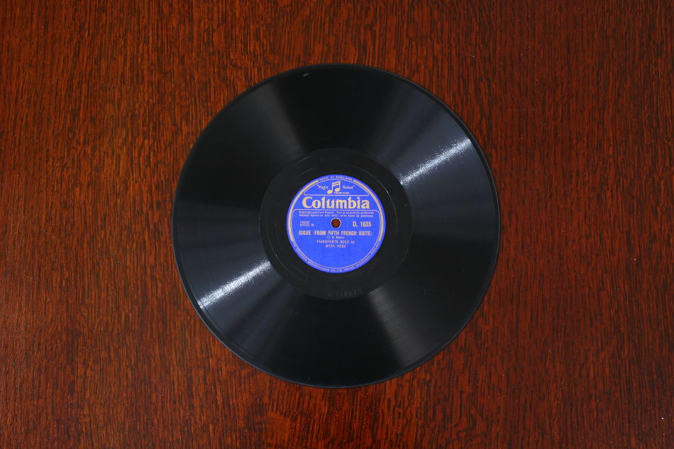 SPレコード盤　10インチ25cm ～PIANOFORTE SOLO by MYRA HESS～ 