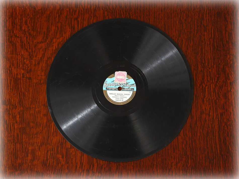 SPレコード盤　10インチ25cm ～BIDGOOD'S SYMPHONIC DANCE BAND～