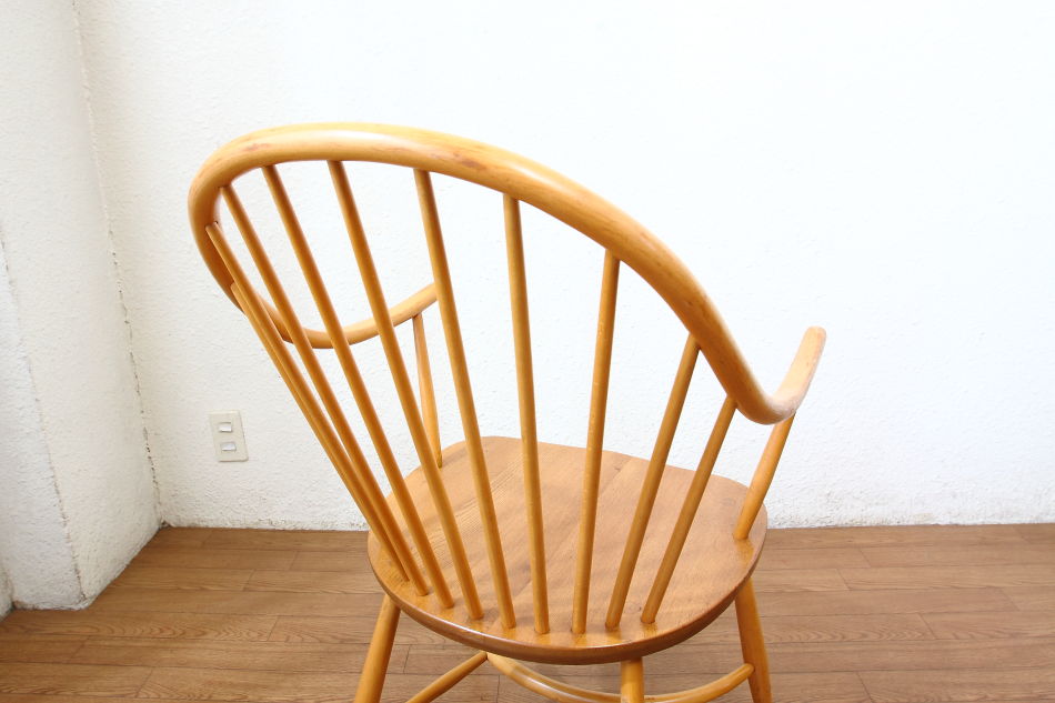 アーコールERCOL カウホーンハイバックアームチェア