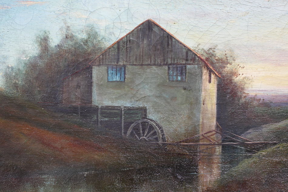 The Old Mill / Oil painting