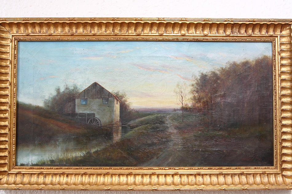 The Old Mill / Oil painting