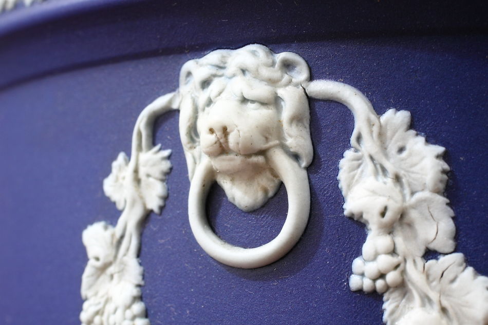 ウェッジウッドWedgwood ジャスパーJasper プラントポット