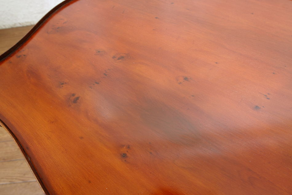 ジョージアンスタイル サテンウッドカフェテーブル