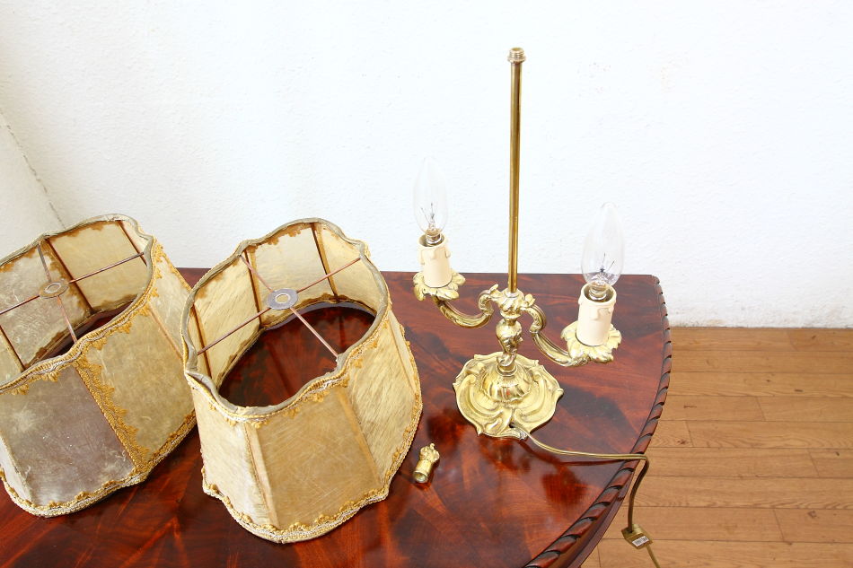 アンティークブラス  テーブルランプ