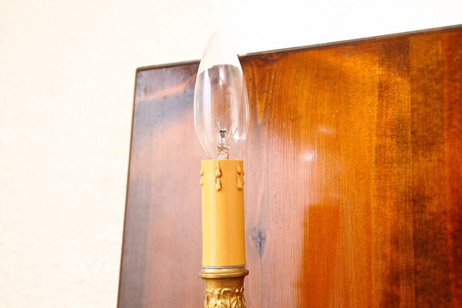 ルイ15世Louis XVスタイル アンティークブラス ペアウォールライト(2灯)