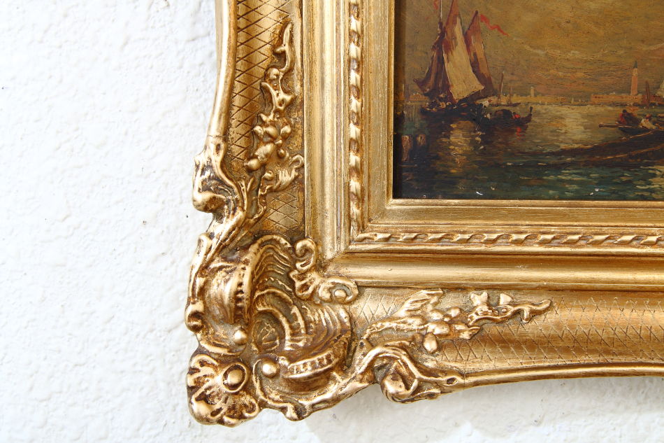 Vista di Venezia / Oil Painting