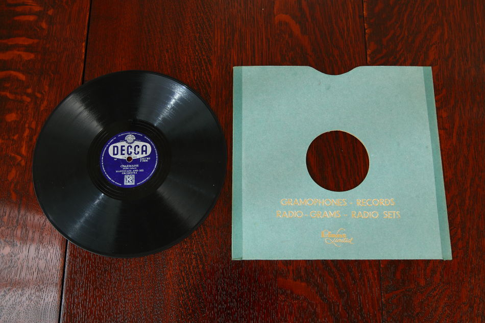 SPレコード盤　10インチ25cm ～MANTOVANI ～