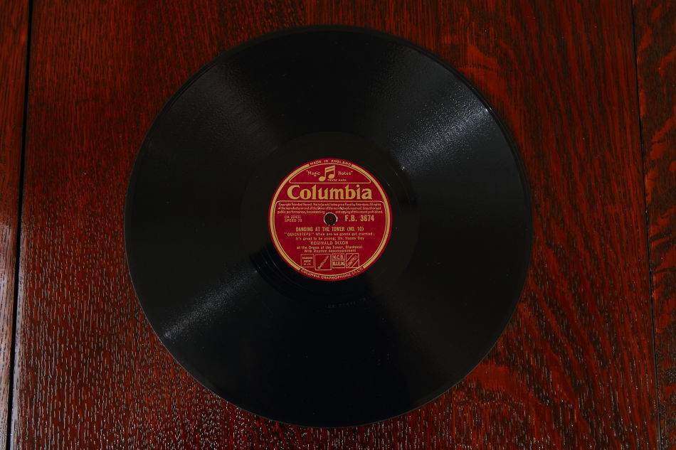 SPレコード盤　10インチ25cm ～REGINALD DIXON ～
