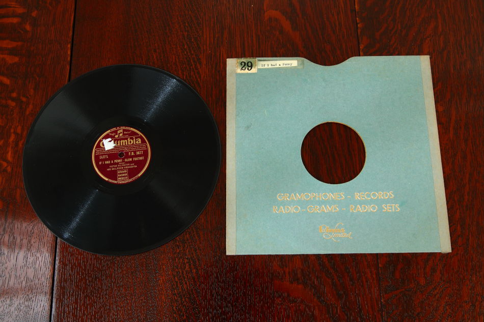 SPレコード盤　10インチ25cm ～VICTOR SILVESTER ～