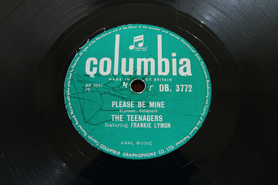 SPレコード盤　10インチ25cm ～THE TEENAGERS ～