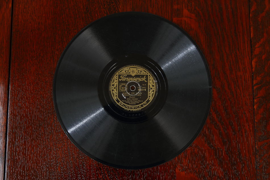SPレコード盤　10インチ25cm ～BING CROSBY ～