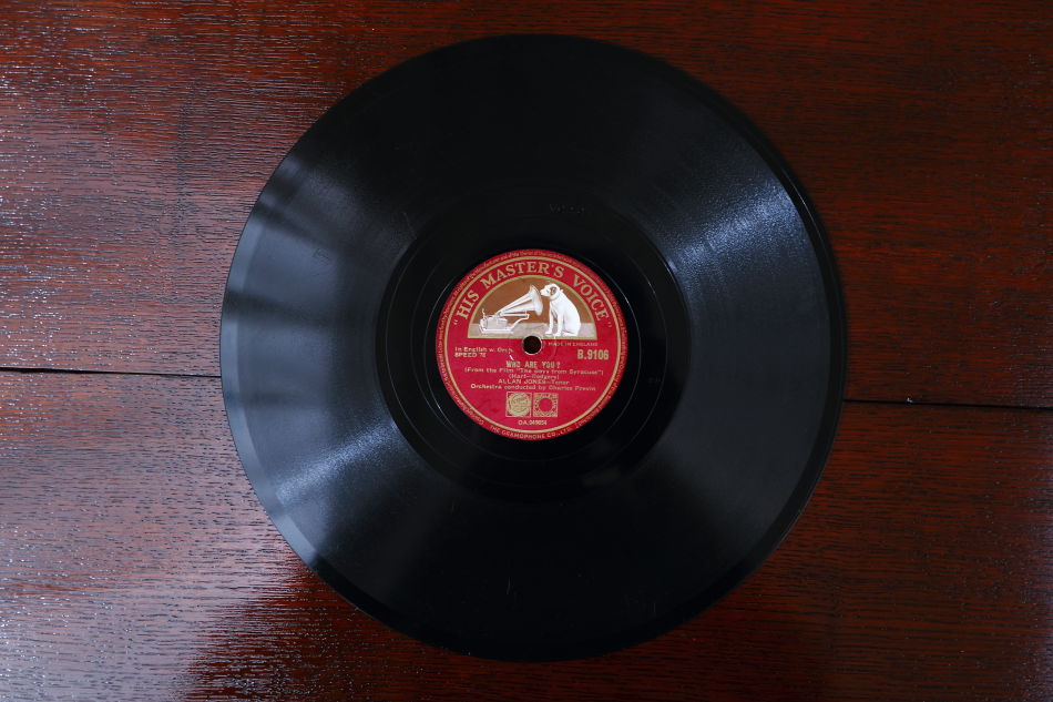 SPレコード盤　10インチ25cm ～ALLAN JONES～