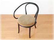 ページドPaged ベントアームチェア No9 Vienna/ダークウェンジ/クッションシート