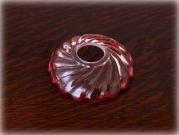 【更新中】オールドバカラBACCARAT ピンククリスタル ディッシュ ミニペンダントランプシェード