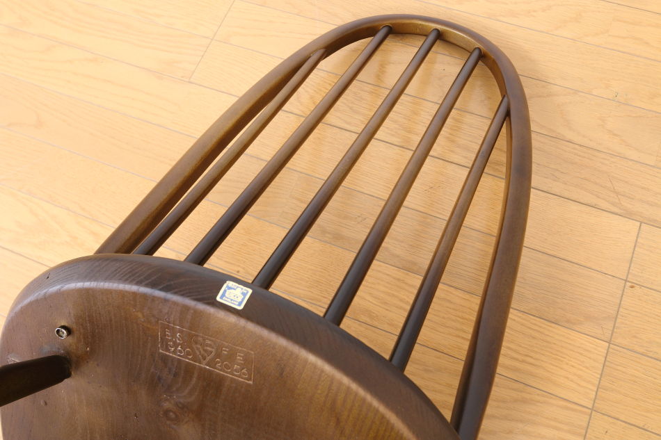 アーコールERCOL No365 クエーカーウィンザーチェア / ブルーラベル
