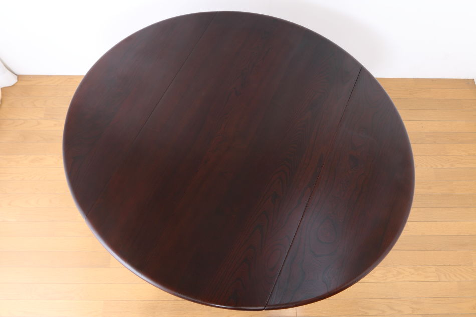 アーコールERCOL No377 ウィンザードロップリーフテーブル /ブルーラベル
