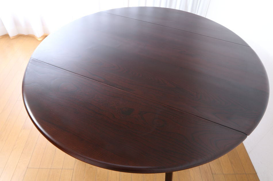 アーコールERCOL No377 ウィンザードロップリーフテーブル /ブルーラベル