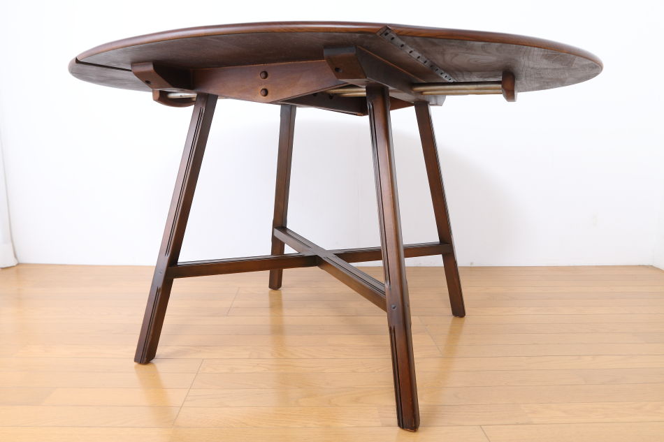 アーコールERCOL No377 ウィンザードロップリーフテーブル /ブルーラベル