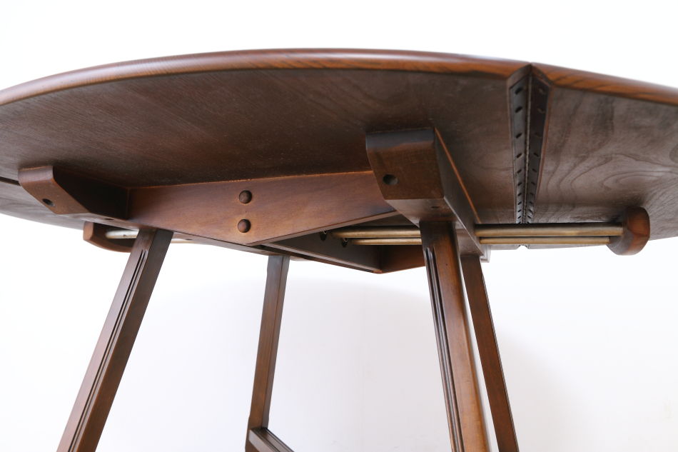 アーコールERCOL No377 ウィンザードロップリーフテーブル /ブルーラベル