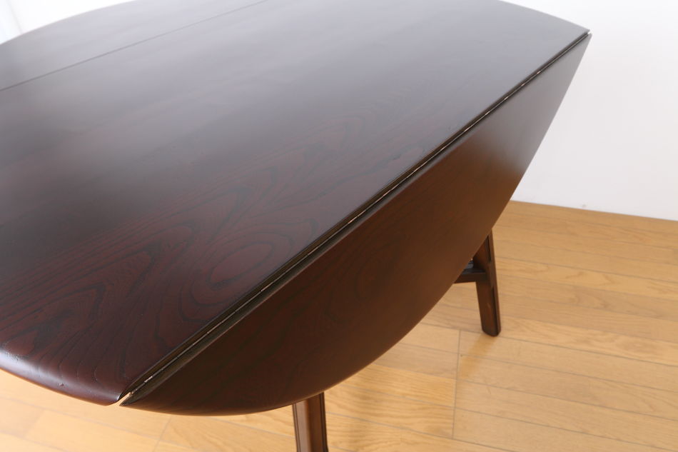 アーコールERCOL No377 ウィンザードロップリーフテーブル /ブルーラベル