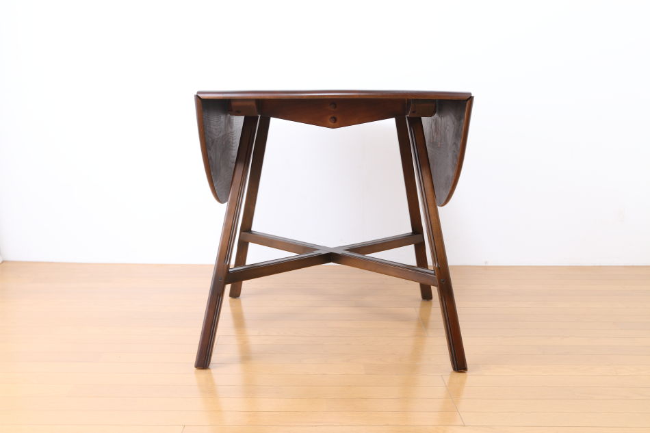 アーコールERCOL No377 ウィンザードロップリーフテーブル /ブルーラベル