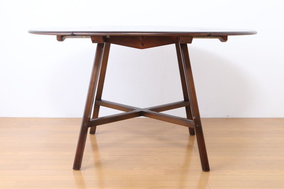 アーコールERCOL No377 ウィンザードロップリーフテーブル /ブルーラベル