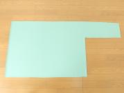 合成皮革 サンゲツ カラーパレットⅡ(ターコイズ) UP5175 W94cm×L69cm+α