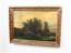 River Landscape with Cows / Oil Painting