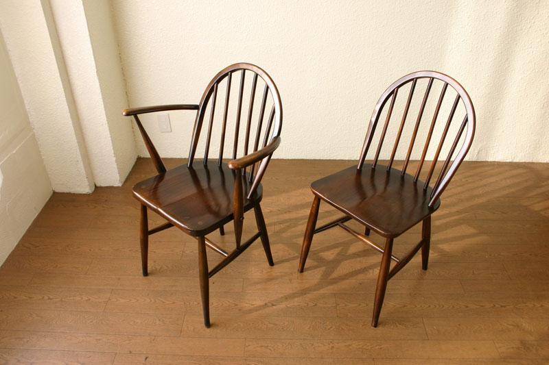 アーコールErcol スピンドルアームチェア