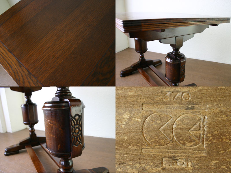 アーコールErcol 2レッグドローリーフテーブル 