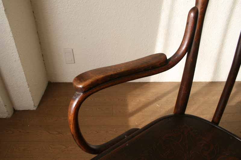 トーネットThonet ベントアームチェア