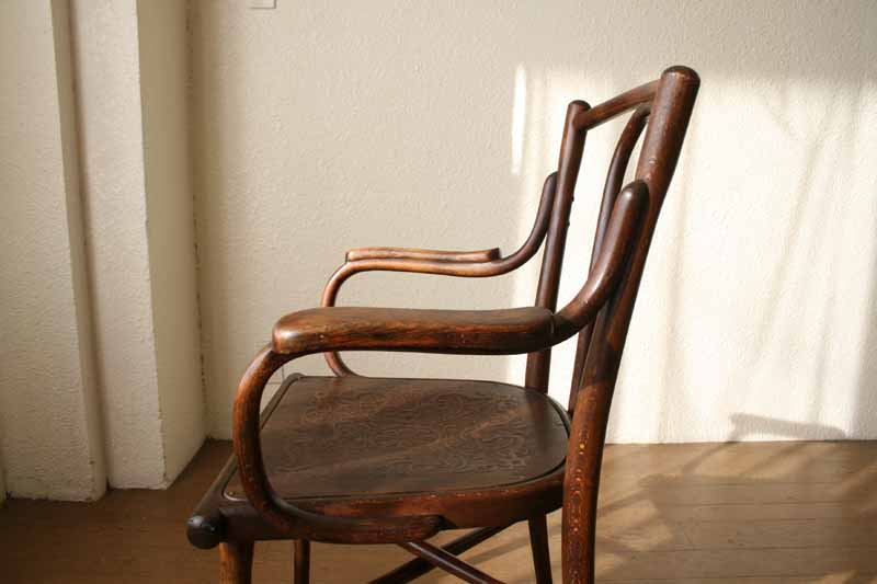 トーネットThonet ベントアームチェア