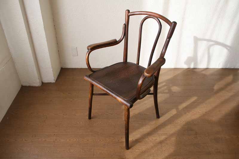 トーネットThonet ベントアームチェア