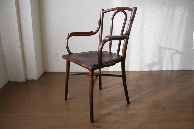 トーネットThonet ベントアームチェア