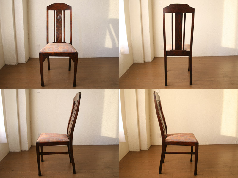 ハイバックオークチェア