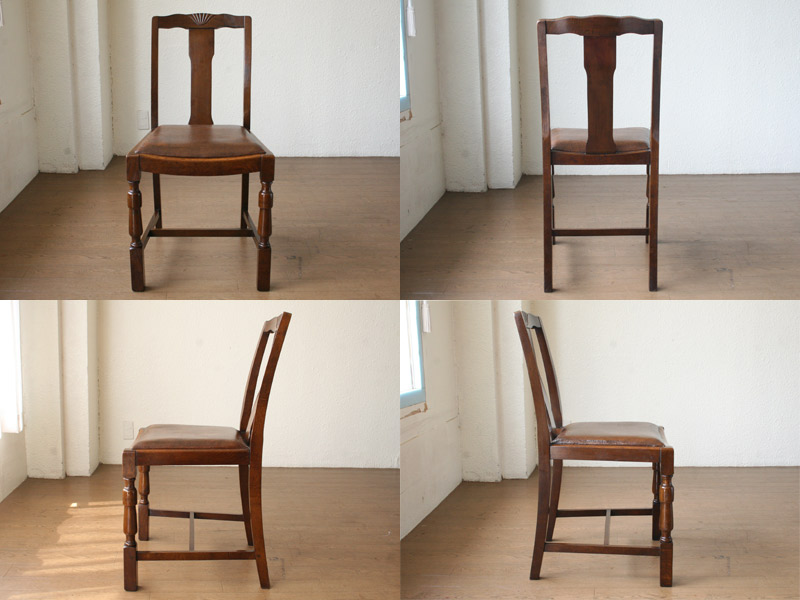 ファントップオークチェア