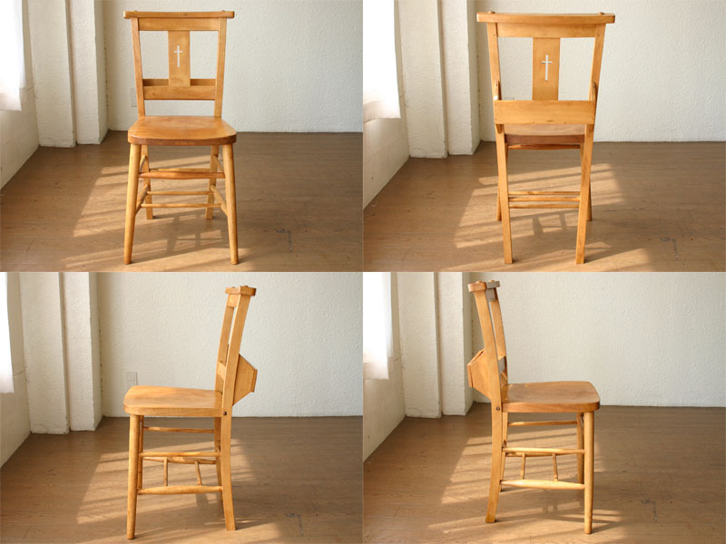 クロスバック チャーチチェア
