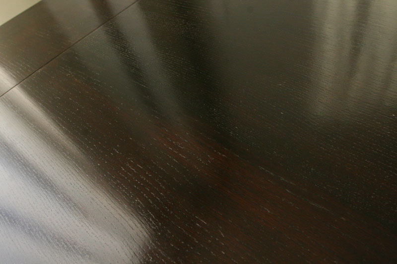 ソリッドオーク ドローリーフテーブル