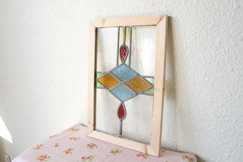 ステンドグラス　26×43