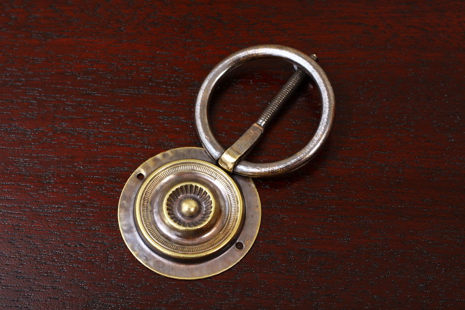 真鍮製リングハンドル Φ43サイズ	