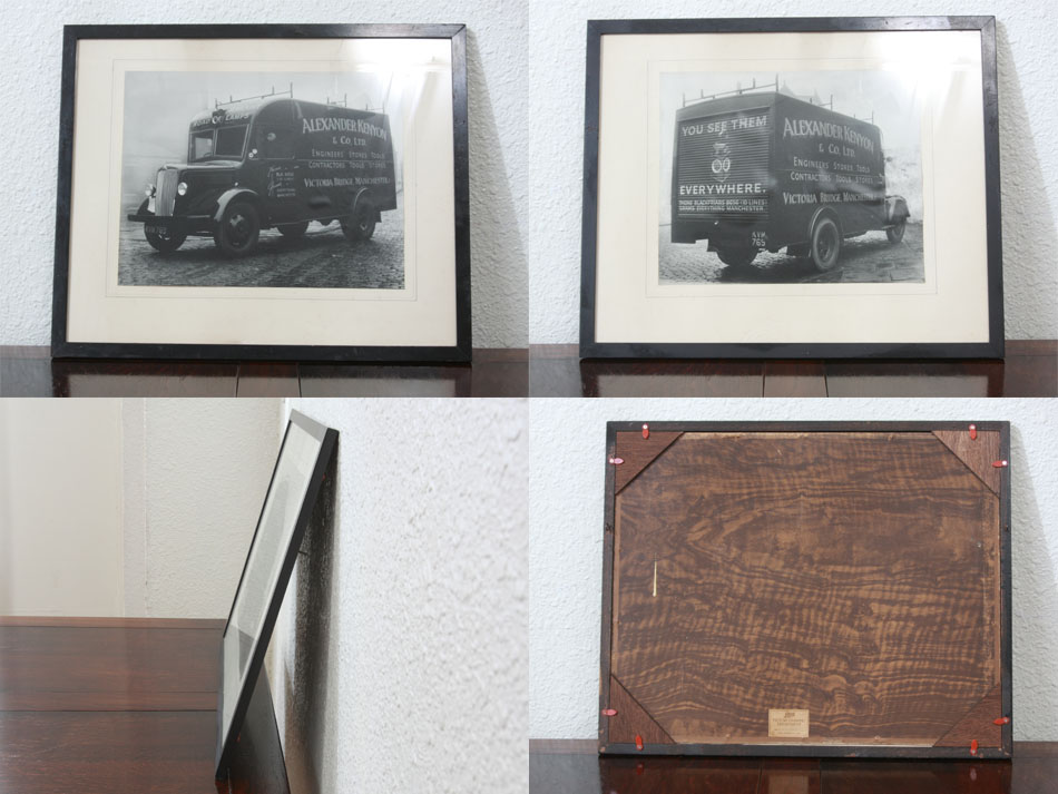クラシックデリバリーバン オールドフォトプリント / Photo print (写真)