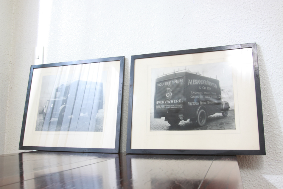 クラシックデリバリーバン オールドフォトプリント / Photo print (写真)